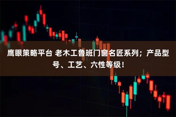鹰眼策略平台 老木工鲁班门窗名匠系列；产品型号、工艺、六性等级！
