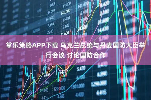 掌乐策略APP下载 乌克兰总统与丹麦国防大臣举行会谈 讨论国防合作